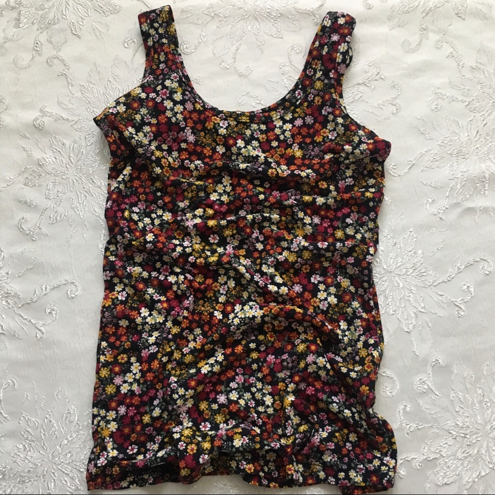 Floral Sleeveless Top
